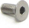 Bout rempotdeksel m4x10mm chroom 25 stuks