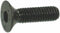 Bout rempotdeksel m4x10mm chroom 25 stuks
