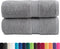 vidaXL - Gastendoekjes - SOLUND - 2 - st - 600 - g/m² - 30x50 - cm - grijs