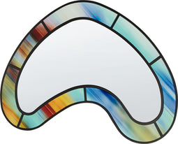 BOUVRON - Wandspiegel - Meerkleurig - Glas/MDF