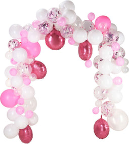 Bouw je Eigen Ballonnenboog Set Roze, 120dlg.