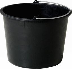 Bouwemmer zwart 20 liter