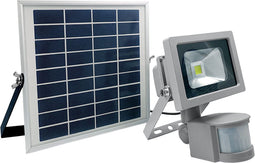 Bouwlamp op zonnepaneel met bewegingsmelder, as Schwabe