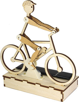 Bouwpakket - Fietser met zonnepaneel