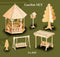 Bouwpakket tuinset hout 1:24 820