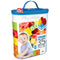Bouwspel Color Block Basic Tas 35 Onderdelen (6 Stuks)