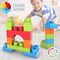 Bouwspel Color Block Basic Tas 35 Onderdelen (6 Stuks)