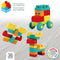 Bouwspel Color Block Tas 36 Onderdelen (6 Stuks)