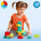 Bouwspel Color Block Tas 36 Onderdelen (6 Stuks)