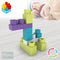 Bouwspel Color Block Trendy Kubus 35 Onderdelen (6 Stuks)