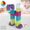 Bouwspel Color Block Trendy Kubus 50 Onderdelen (6 Stuks)