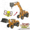Bouwspel Colorbaby 27 x 11 x 9 cm Voertuigen Set Openbare Werken (2 Stuks)