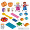 Bouwspel Colorbaby Playground 50 Onderdelen (2 Stuks)