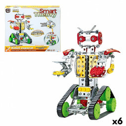 Bouwspel Colorbaby Smart Theory 262 Onderdelen Robot (6 Stuks)
