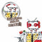 Bouwspel Colorbaby Smart Theory 262 Onderdelen Robot (6 Stuks)