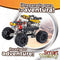 Bouwspel Colorbaby Smart Theory Mecano Monster Car Auto 201 Onderdelen (6 Stuks)