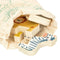 Bouwspel + Figuren Woomax dieren 16 Onderdelen 7 x 7 x 1,5 cm (6 Stuks)