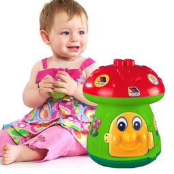 Bouwspel met blokken Moltó Paddestoel 15 pcs (1+ Jaar)