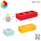 Bouwstenen Color Block 32 Onderdelen EVA (4 Stuks)