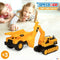 Bouwvoertuigen Speed & Go 13 x 27 x 19 cm (2 Stuks)