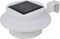 Schuttinglampen 12 st solar LED zwart