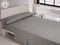 Bovenblad Happy Home LISOS COTTON Antraciet Bed van 150 Bed van 150/160