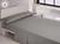 Bovenblad Happy Home LISOS COTTON Antraciet Bed van 90 Bed van 90/100