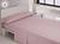 Bovenblad Happy Home LISOS COTTON Mauve Bed van 150 Bed van 150/160