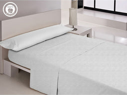 Bovenblad Happy Home LISOS COTTON Wit Bed van 200