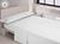 Bovenblad Happy Home LISOS COTTON Wit Bed van 200