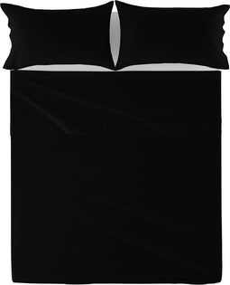 Bovenblad HappyFriday Basic Zwart 160 x 270 cm