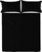 Bovenblad HappyFriday Basic Zwart 160 x 270 cm