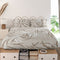 Bovenblad HappyFriday Blanc Maple Multicolour 260 x 270 cm