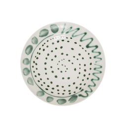 Bowl Arts & Craft Dots, 22CM Green / Ceramic