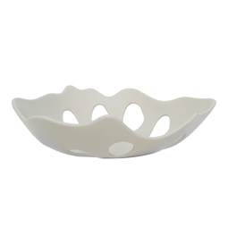 Bowl Monstera Natural / Ceramic