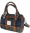Bowlingtas mini Kilbride Grijs en Roestbruin - 17x 20x11 - Harris Tweed - Glen Appin of Scotland