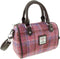 Bowlingtas mini Kilbride Roze - 17x 20x11 - Harris Tweed - Glen Appin of Scotland