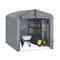 SoBuy KLS11-L-DG - Tuinhuis - Waterdicht - L159 x D219 x H165 cm