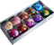 Box kerstbal plastic 100jaar mtllc 10st