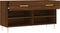 vidaXL - Schoenenbank - 102x35x55 - cm - bewerkt - hout - sonoma - eikenkleurig