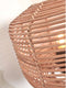 GOOD&MOJO Vloerlamp Tanami - Bamboe/Rotan - Ø25cm - Modern - Staande lampen voor Woonkamer - Slaapkamer