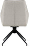 Eetkamerstoel Jill Linnen Beige Set van 2 stuks