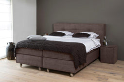 Boxspringset Wings 180x200 bruin