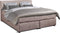 Boxspringset Wings 180x200 bruin