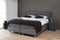 Boxspringset Wings 180x200 grijs
