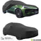 BOXX SUV indoor autohoes van DS COVERS – Indoor – Bescherming tegen stof en vuil – SUV/Jeep-Fit – Extra zachte binnenzijde – Stretch-Fit pasvorm – Incl. Opbergzak - Zwart - Maat M