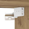 vidaXL - Garagewandkasten - 2 - st - spaanplaat - ambachtelijk - eikenhout