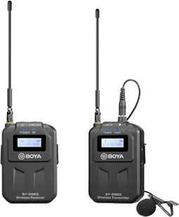 Boya Lavaliermicrofoon By-wm6s Uhf Duo Draadloos 106 Mm Zwart