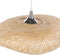 BOYNE S - Hanglamp - Zilver - Bamboehout