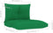 vidaXL - Palletkussens - 2 - st - stof - groen